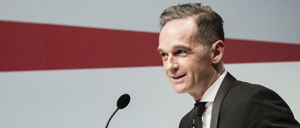 Heiko Maas bei der Preisverleihung im Jüdischen Museum Berlin fuer Verstaendigung und Toleranz in Berlin, 16.11.2019. Berlin Deutschland *** Federal Foreign Minister Heiko Maas, SPD, at the award ceremony for the Prize for Understanding and Tolerance in Berlin, 16 11 2019 Berlin Germany PUBLICATIONxINxGERxSUIxAUTxONLY Copyright: xXanderxHeinl/photothek.netx