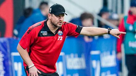 Steffen Baumgart stieg mit Paderborn im Sommer in die Bundesliga auf.
