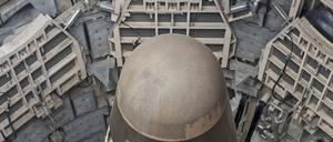 Der Kopf einer interkontinentalen Atomrakete.
