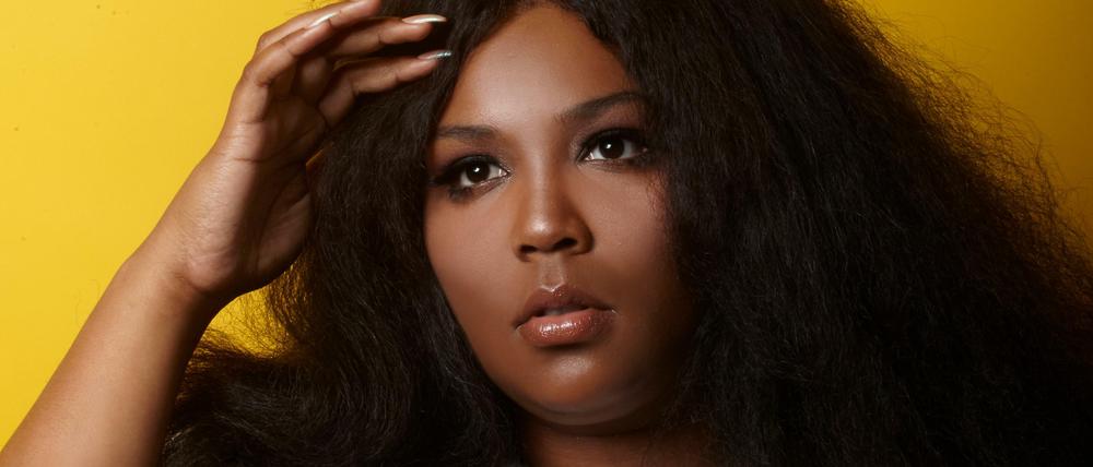 Die amerikanische Sängerin und Rapperin Lizzo.