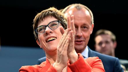 Das Duell geht weiter. CDU-Chefin Annegret Kramp-Karrenbauer und Friedrich Merz. 
