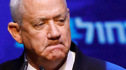 Israels Oppositionspolitiker Benny Gantz