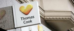 Ein Reisebüro von Thomas Cook in Düsseldorf.