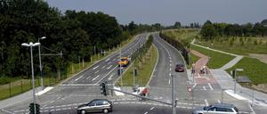 Am Glienicker Weg in Adlershof beginnt die TVO.