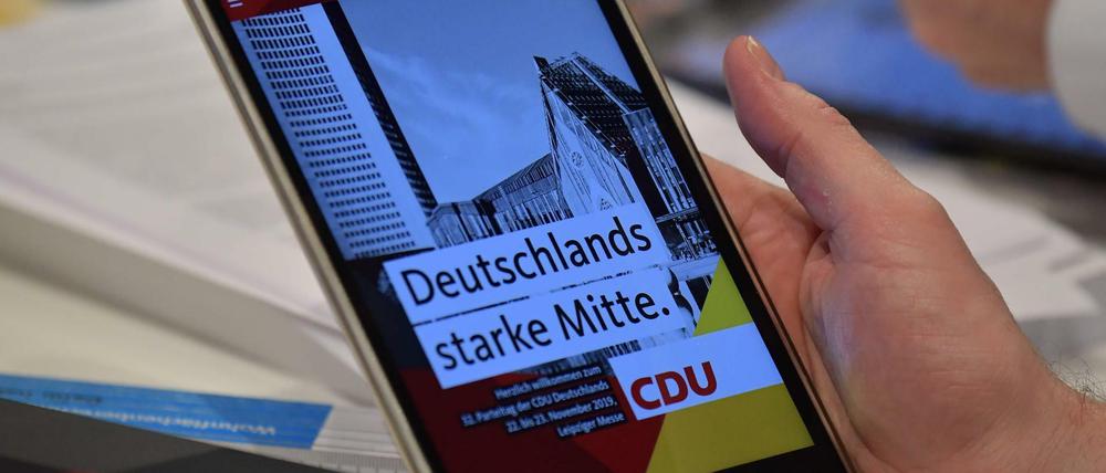 Starke Mitte? Es beschreibt das Ziel, nicht den Zustand der CDU.