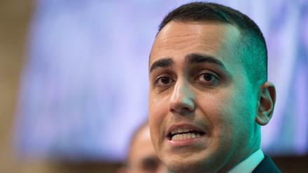 Der Chef der italienischen Fünf-Sterne-Bewegung, Luigi Di Maio