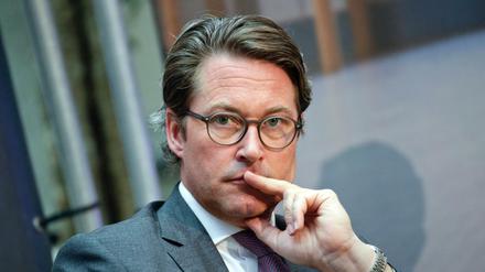Bundesverkehrsminister Andreas Scheuer 