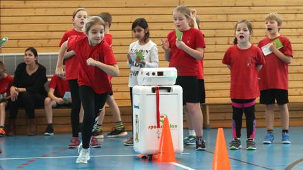 Symbolbild. Kinder beim Sport.