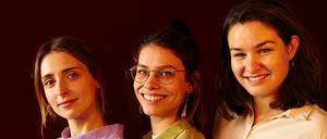 Die "Shitshow"-Gründerinnen Nele Groeger, Johanna Dreyer und Luisa Weyrich