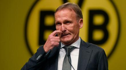 Verschnupft. BVB-Geschäftsführer Hans-Joachim Watzke findet deutliche Worte.