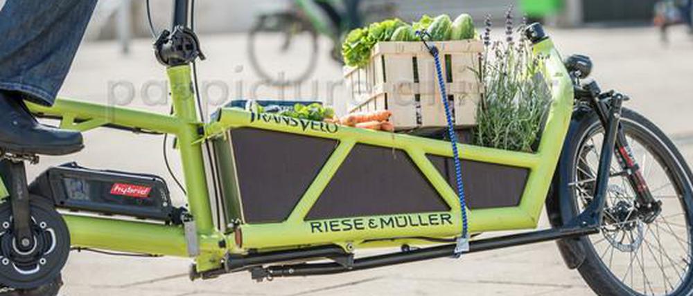Die Supertransporter. Für manche Familie sind Lastenräder ein Zweitwagenersatz.