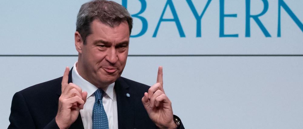 Markus Söder (CSU), Ministerpräsident von Bayern.