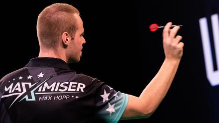 War noch nie so gut platziert. Auf Max Hopp ruhen mal wieder die deutschen Darts-WM-Hoffnungen.