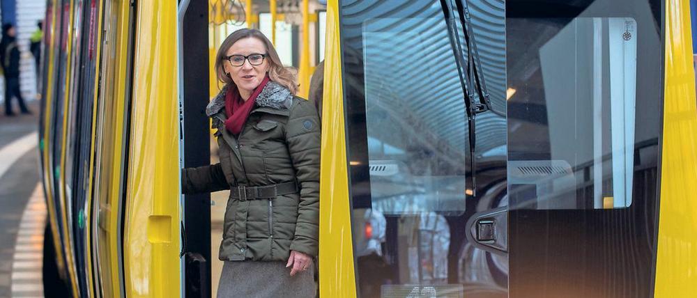 BVG-Chefin Sigrid Nikutta will das Berliner U-Bahn-Netz ausbauen.
