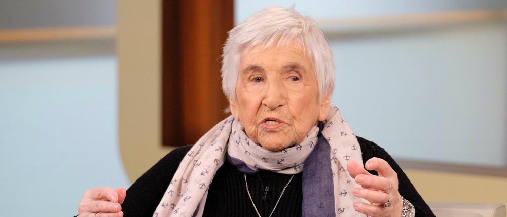 Esther Bejarano, Künstlerin und Auschwitz-Überlebende. 