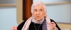 Esther Bejarano, Künstlerin und Auschwitz-Überlebende. 