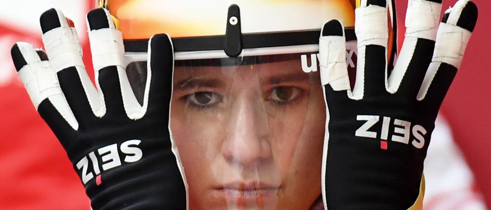 Fokussiert. Erstmal aber auf den Nachwuchs, wird sich Natalie Geisenberger sagen.