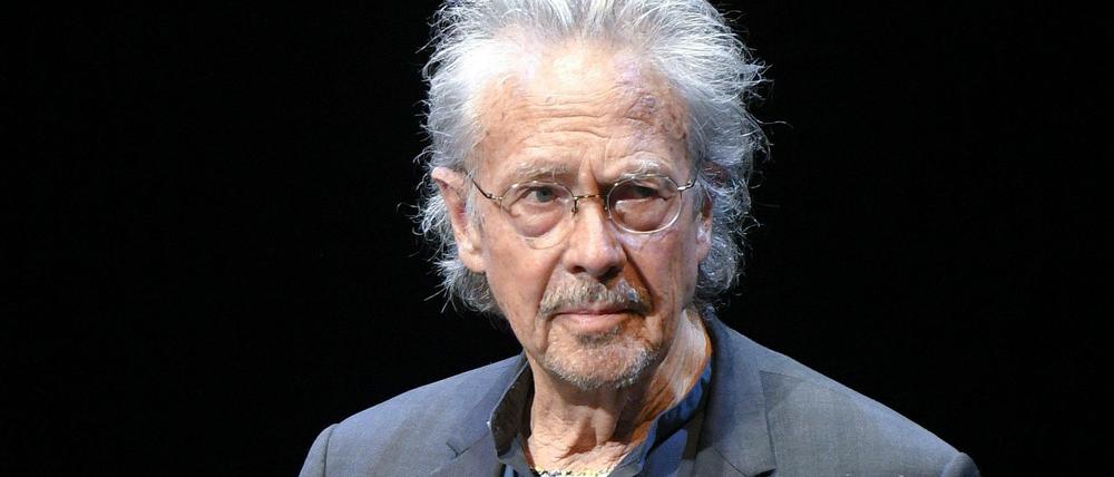 Statuenhaft? Nobelpreisträger Peter Handke, hier bei der Übergabe des Iffland-Rings im Juni.