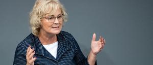Christine Lambrecht (SPD), Bundesjustizministerin, realisiert ein Wunschvorhaben. Die Union denkt an Korrekturen.