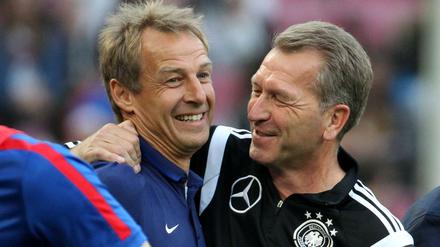 Wieder im Duett. Jürgen Klinsmann und Andreas Köpke sind bei Hertha BSC im Geschäft.
