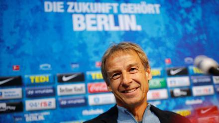 Die Gegenwart gehört Jürgen Klinsmann, die Zukunft dann Hertha und Berlin. Wenn alles nach Plan läuft.