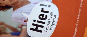 Deutschbuch für den Deutschkurs.