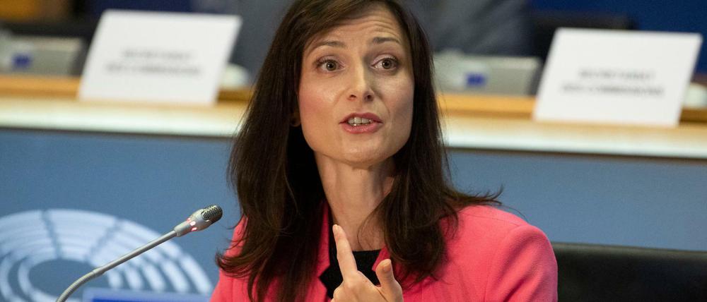 Bisher digital, jetzt Kultur, Bildung, Jugend, Forschung und Sport: die bulgarische EU-Kommissarin Mariya Gabriel. 