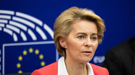 Will mit einer Billionen Euro gegen den Klimawandel kämpfen: EU-Kommissionschefin Ursula von der Leyen