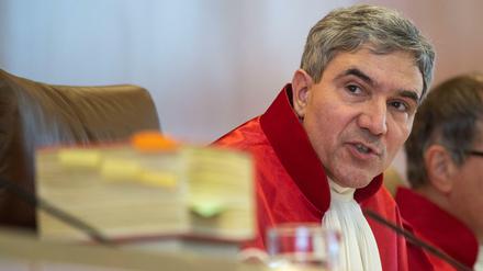 Stephan Harbarth, Vorsitzender des Ersten Senats des Bundesverfassungsgerichts. Sein Senat hat jetzt entschieden.