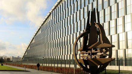 Das Hauptquartier der Nato in Brüssel