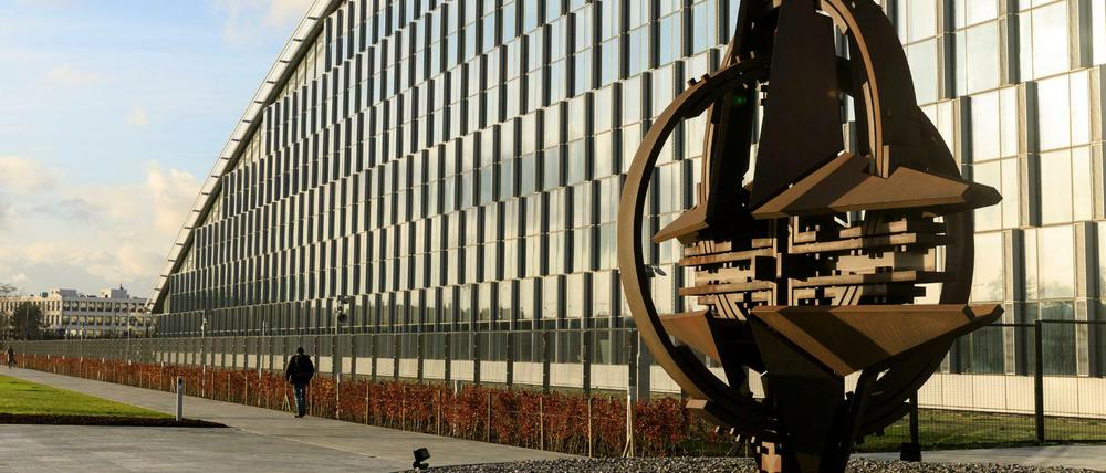 Das Hauptquartier der Nato in Brüssel