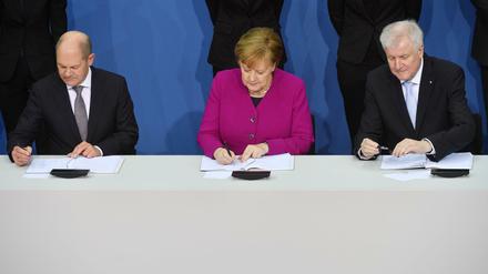 Die Bilanz der Großen Koalition fällt aus der Sicht des "Progressiven Zentrums" gar nicht so schlecht aus. 