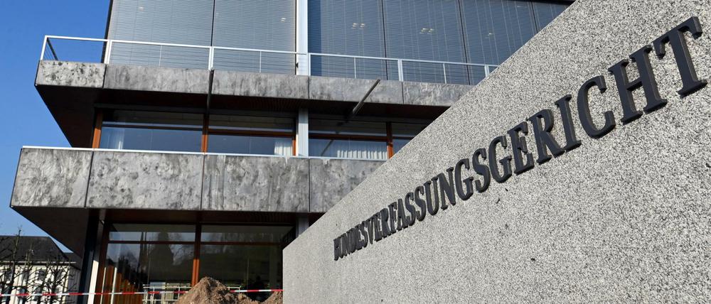 Das Verfassungsgericht am Karlsruher Schlossplatz. Immer wieder gibt es Konflikte mit der EU-Justiz.