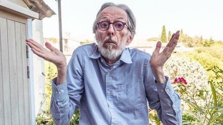 Robert Crumb in seiner Wahlheimat, einem kleinen Dorf in Südfrankreich, wo er seit den 90er Jahren lebt.