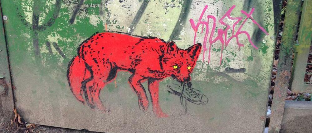 "Ohne den Blick abzuwenden, steige ich vom Rad. Aus Respekt. Der Fuchs bewegt sich keinen Millimeter..."