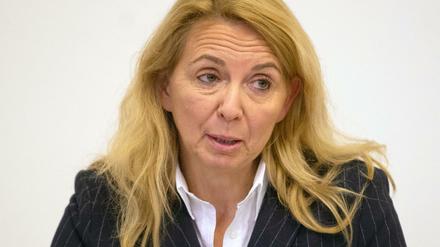 Berlins Polizeipräsidentin Barbara Slowik.