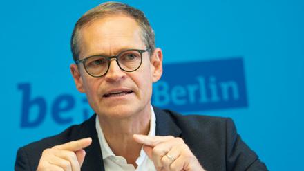 Michael Müller (SPD), Regierender Bürgermeister von Berlin. 