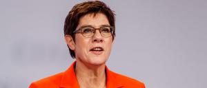 Die CDU-Vorsitzende Annegret Kramp Karrenbauer.