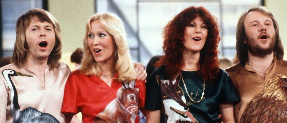 Here we go again. Die schwedische Popgruppe Abba.