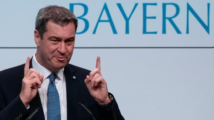 Der bayerische Ministerpräsident Markus Söder (CSU). 