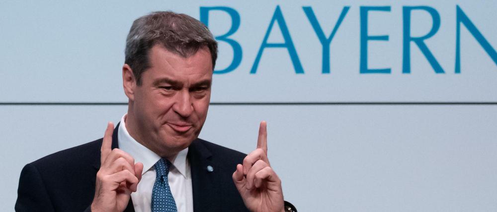 Der bayerische Ministerpräsident Markus Söder (CSU).