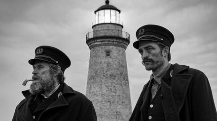 Lehrling und Lehrmeister. Willem Dafoe und Robert Pattinson.