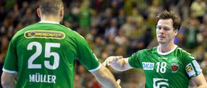 Wollen ins Finale dahoam: Hans Lindberg (r.) und Michael Müller.