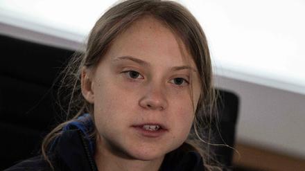 Klimaaktivistin Greta Thunberg.