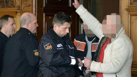 Clan-Mitglied Ibrahim Miri bei einem Prozess 2014.