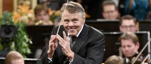 Mariss Jansons beim Neujahrskonzert der Wiener Philharmoniker 2012. 