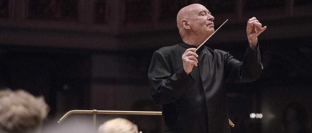 Dirigent Christoph Eschenbach.