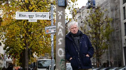 Auch das Haus Kopenhagener Straße 13, das gerade saniert wird, taucht in „Mein Skandinavisches Viertel“ von Torsten Schulz auf.   