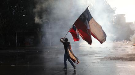 Raue Zeiten: In Chile wird seit Wochen protestiert.