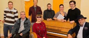 Das integrative Utopia Orchester in ihrem Proberaum im Stadtschloss Moabit am 29. November 2019.